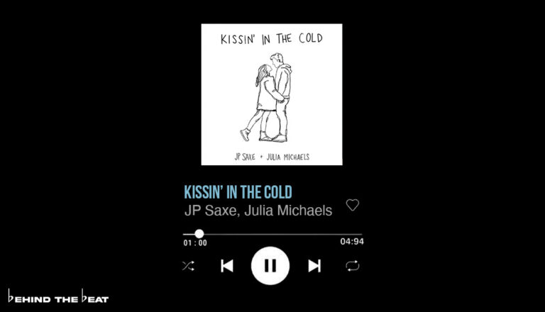 Picture of Kissin' in the cold album art by jp saxe and julia michaels