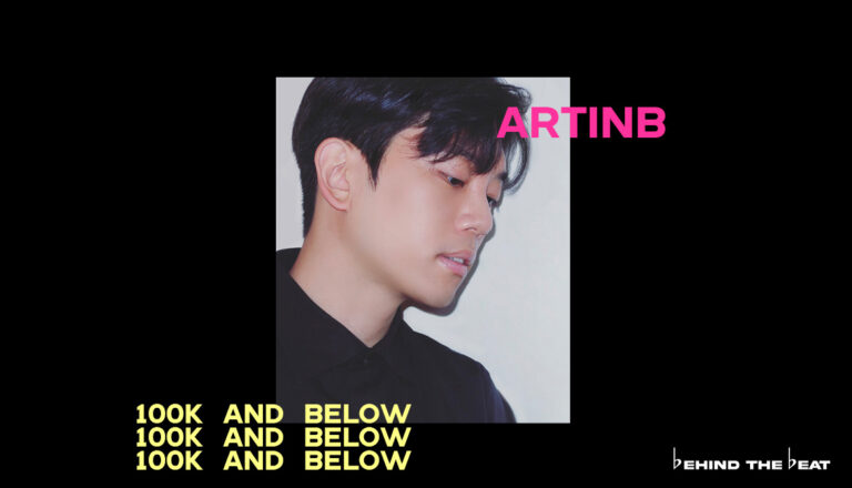 Artinb on the cover of 100 K AND BELOW | UNDERRATED KRNB ARTISTS
