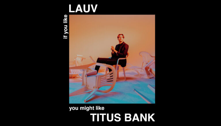 Titus Bank on the cover of IF YOU LIKE LAUV