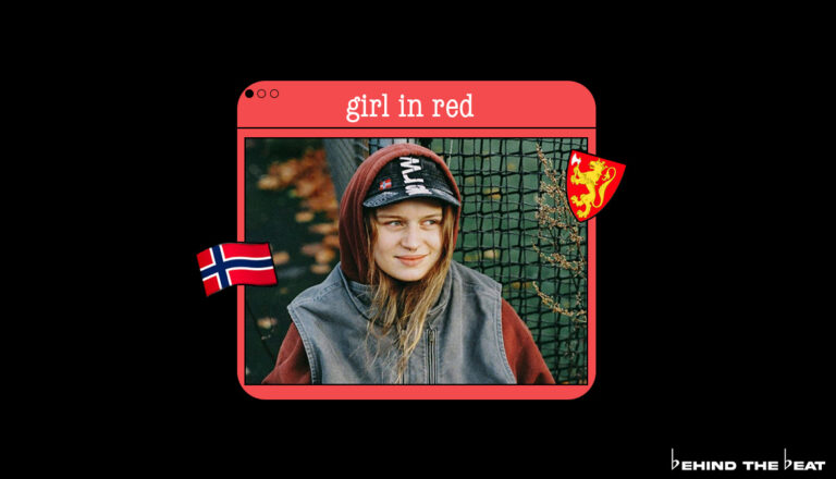 girl in red on the cover of 6 Norwegian Artists To Listen To