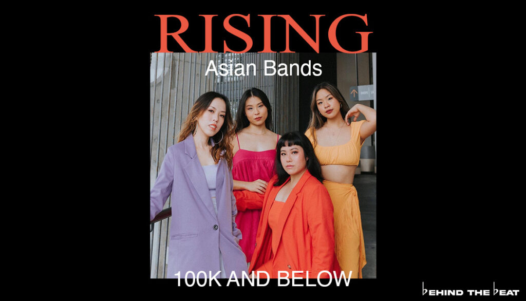 Crinkle Cut on the cover of Rising Asian Bands | 100K AND BELOW