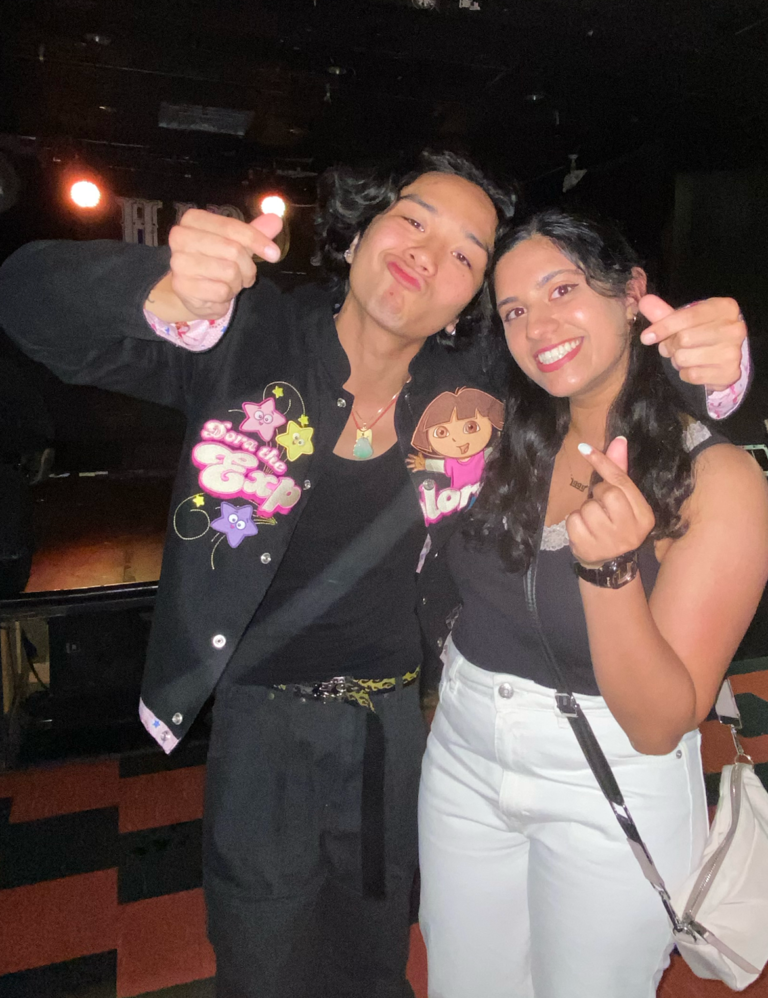 Nilo and I at GSoul’s show where he opened