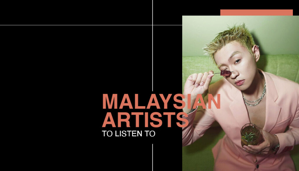 GASTON PONG ON COVER OF MALAYSIAN ARTISTS TO LISTEN TO