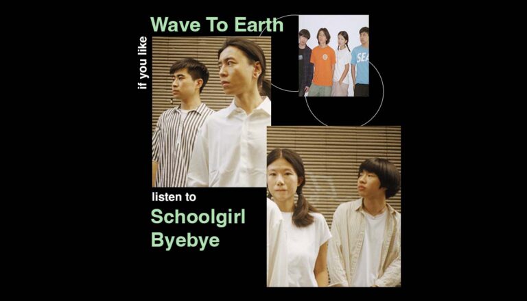 SchoolgirlByebye ON THE COVER OF IF YOU LIKE WAVE TO EARTH, LISTEN TO THESE ARTISTS
