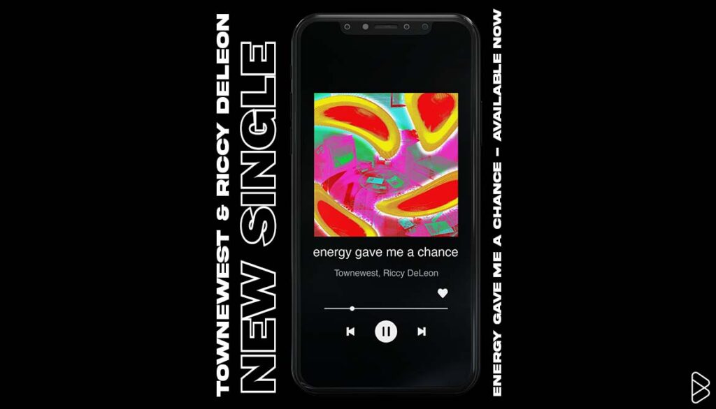 TOWNEWEST DROPS NEW SINGLE “ENERGY GAVE ME A CHANCE” WITH RICCY DELEON [PRESS COVERAGE]